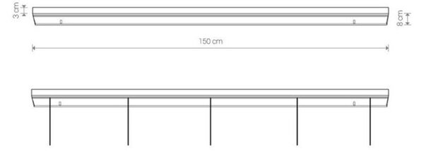 Nowodvorski CAMELEON CANOPY B 1500 WH 8560