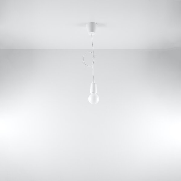 Sollux Lighting Závěsné svítidlo DIEGO 1 bílé