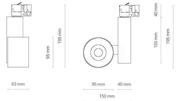 Svítidlo Nowodvorski 8756 CTLS NEA LED WHITE 20W, 4000K