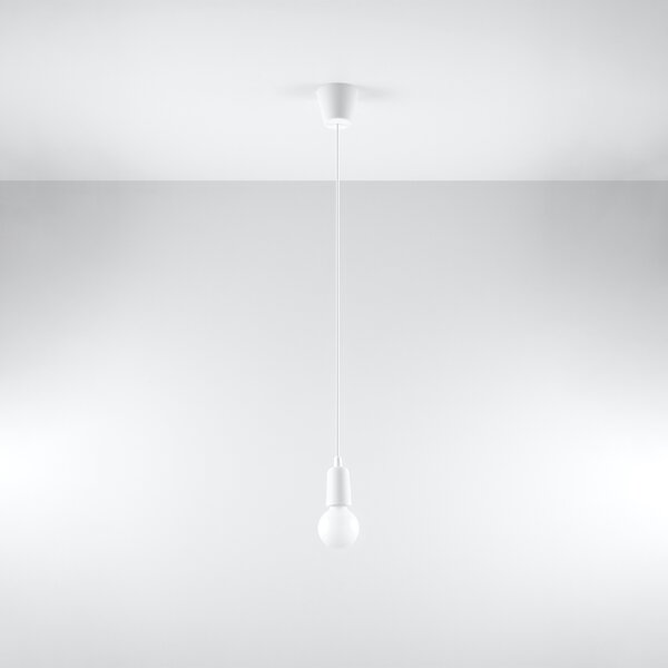 Sollux Lighting Závěsné svítidlo DIEGO 1 bílé