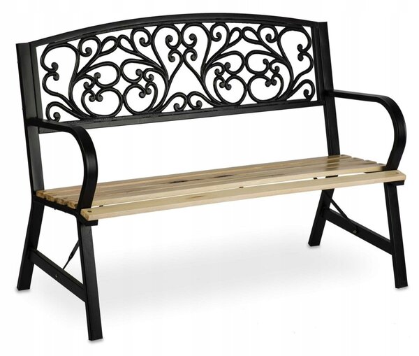 Zahradní lavice s opěradlem 122 x 88,5 x 55,5 cm Sofotel Ivy