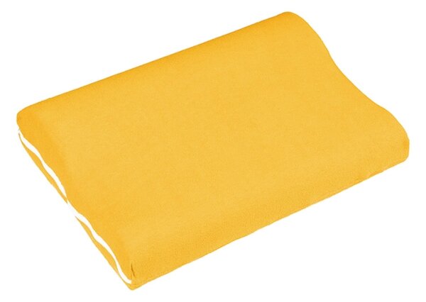 Bellatex POVLAK na anatomický polštář 45x30 cm (povlak na zip) Froté, hořčicová