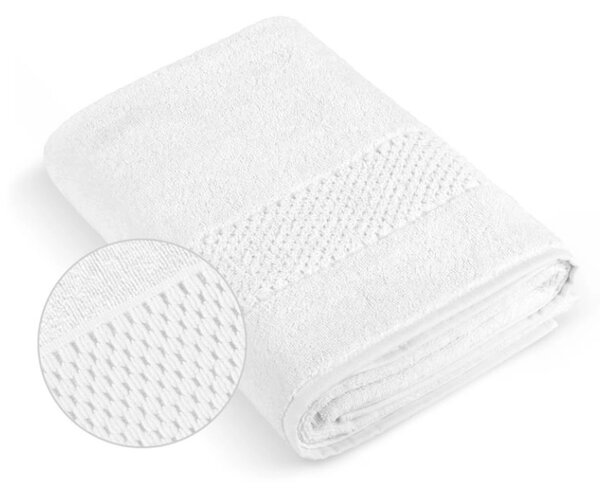 Bellatex Froté osuška nopkový vzor 70x140 cm Bílá