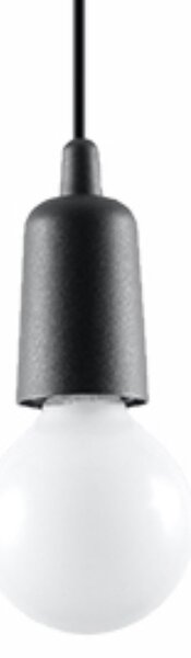 Sollux Lighting Závěsné svítidlo DIEGO 1 černé