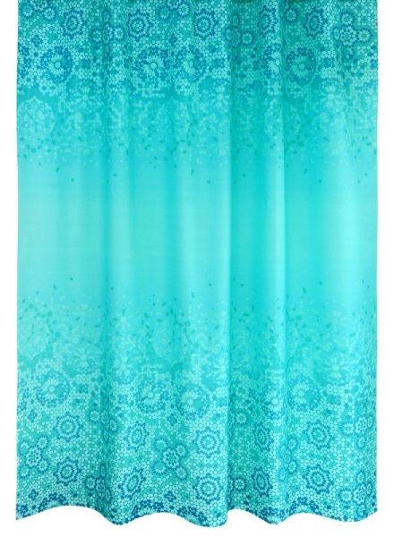 Bellatex Koupelnový závěs 180x200 cm Mozaika Modrá