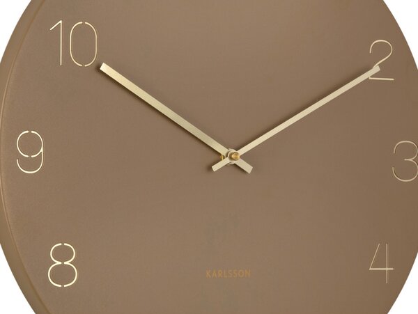 Designové nástěnné hodiny 5762BR Karlsson 40cm