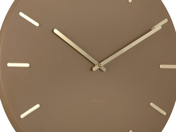 Designové nástěnné hodiny 5716BR Karlsson 45cm