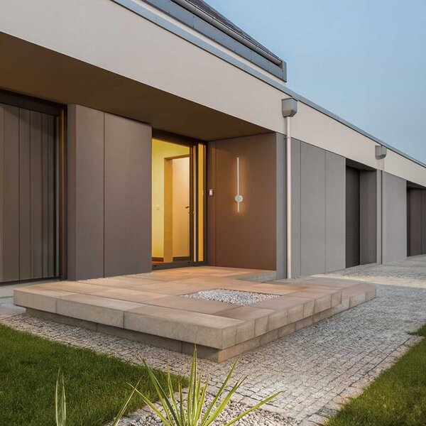 Nova Luce Ridge LED nástěnné venkovní svítidlo IP65 Černá97cm
