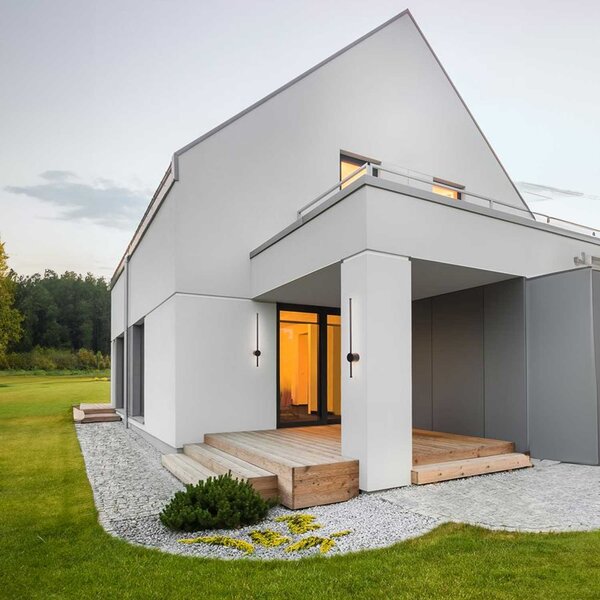 Nova Luce Ridge LED nástěnné venkovní svítidlo IP65 Černá97cm