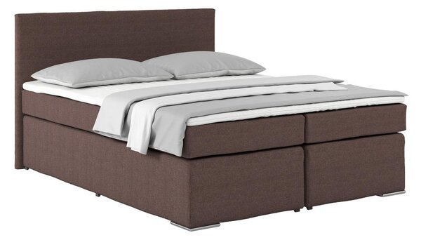 Postel Boxspring NERO PL: 160/200cm, jílová