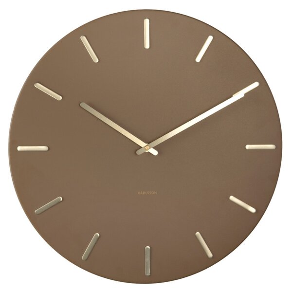 Designové nástěnné hodiny 5716BR Karlsson 45cm