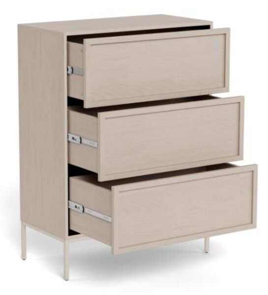 Actona Komoda Palmdale 80 cm šedá
