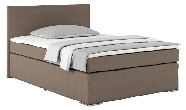 Postel Boxspring NERO PL: 140/200 cm, jílová