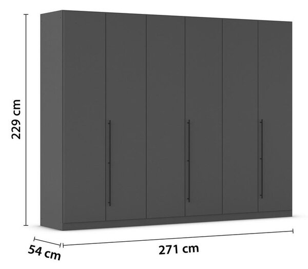 Skříň s otočnými dveřmi SAFARI, šířka 271 cm