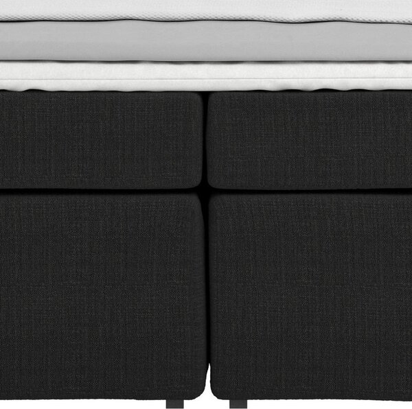 Postel Boxspring NERO PL: 180/200cm, černá