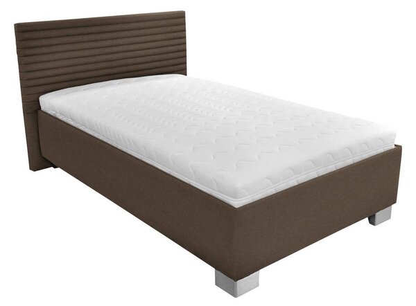 ČALOUNĚNÁ POSTEL Como 120x200, hnědá