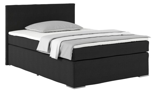 Postel Boxspring NERO PL: 140/200cm, černá