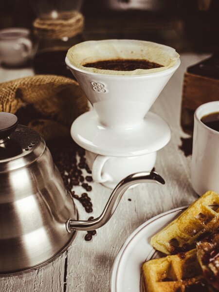 Keramika Vanya Dripper - překapávač na kávu - mint