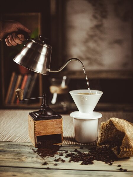 Keramika Vanya Dripper - překapávač na kávu - mint