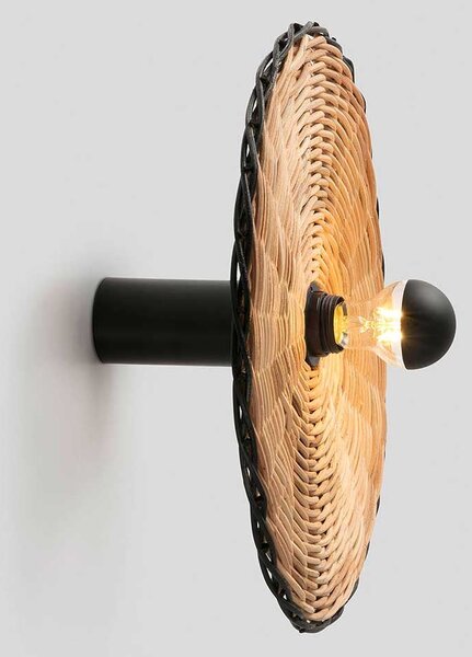 Faro Costas E27 přisazené ratanové svítidlo 70mmø600mm