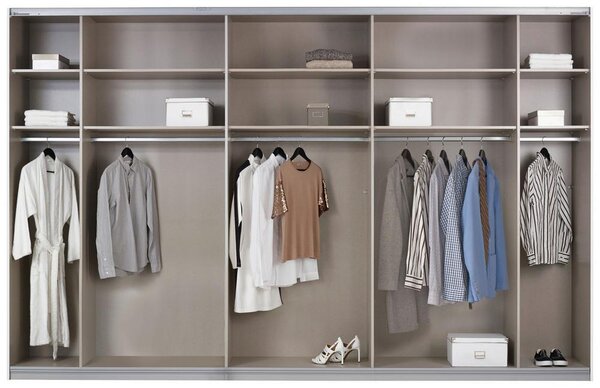 Skříň s posuvnými dveřmi MIAMI, Š/V/H:cca 361/229/62cm