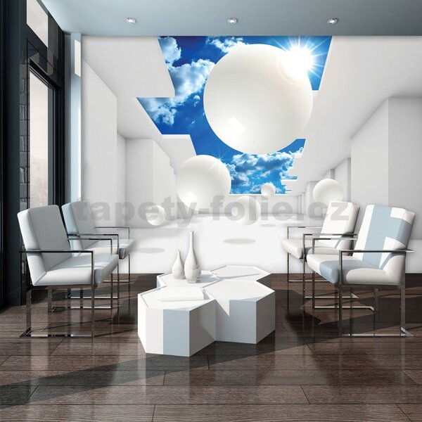 Vliesové fototapety 11852 V8, rozměr 368 cm x 254 cm, 3D nebe, IMPOL TRADE