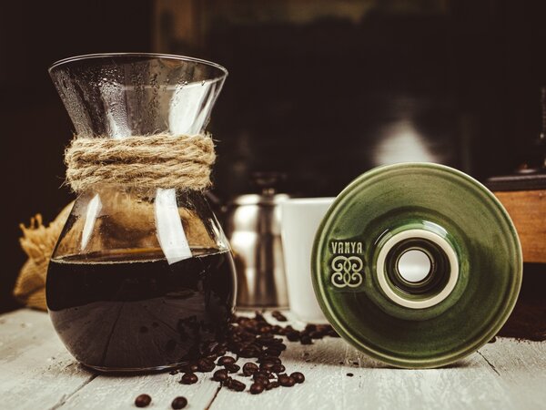 Keramika Vanya Dripper - překapávač na kávu - mint