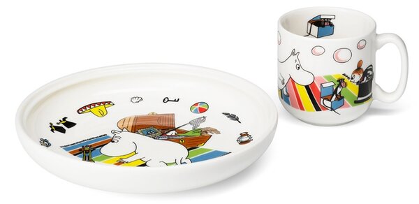 Arabia Set hrnku a talíře Moomin, dárkový set