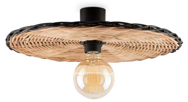 Faro Costas E27 přisazené ratanové svítidlo 70mmø600mm