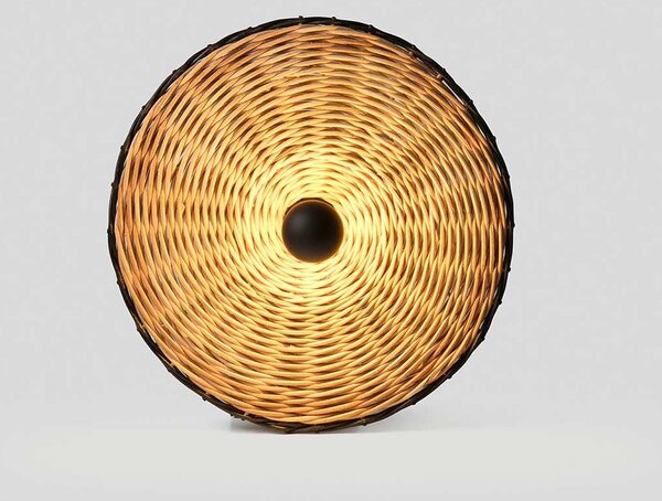 Faro Costas E27 přisazené ratanové svítidlo 70mmø600mm