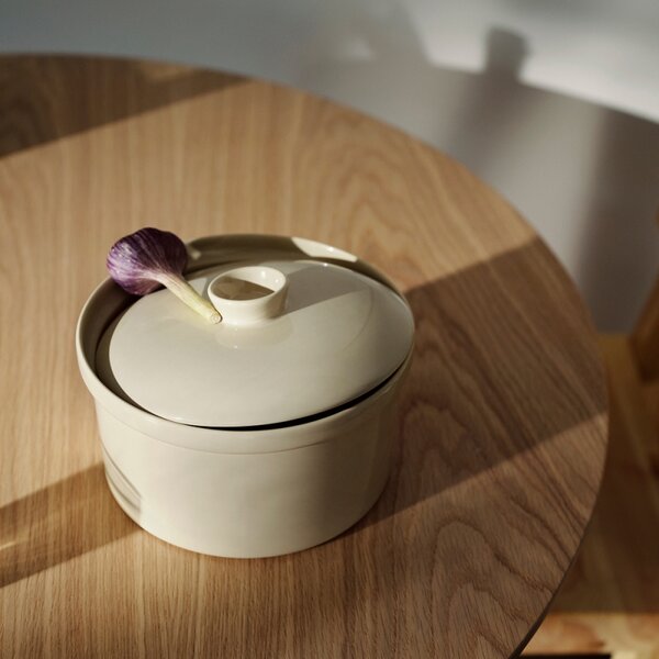 Iittala Porcelánový hrnec Teema 2,3l, lněný