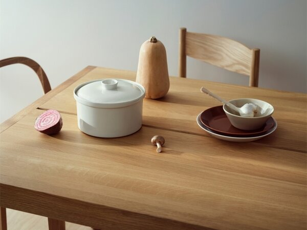 Iittala Porcelánový hrnec Teema 2,3l, bílý