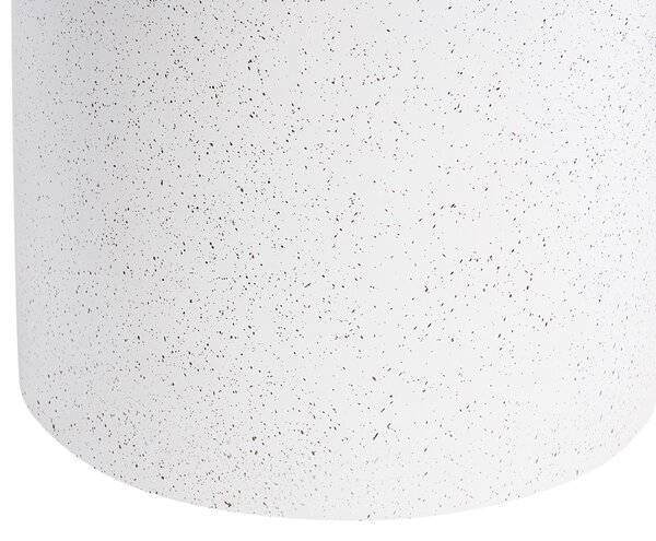 Zahradní jídelní stůl SIRMIONE 200 cm 110 cm Terrazzo efekt Bílé terrazzo