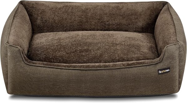 SONGMICS Pelíšek pro psy Alexis 110 cm hnědý