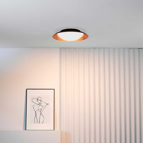 Faro Side LED stropní svítidlo Niklová390mm