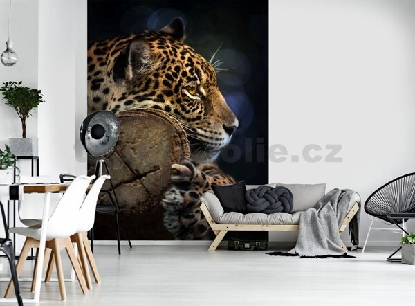 Vliesové fototapety 11892 V4A, rozměr 184 cm x 254 cm, jaguár, IMPOL TRADE