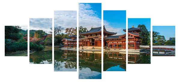 Obraz - Chrám Byodo-in, Japonsko (210x100 cm)