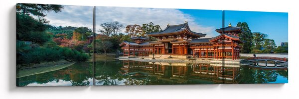 Obraz - Chrám Byodo-in, Japonsko (170x50 cm)