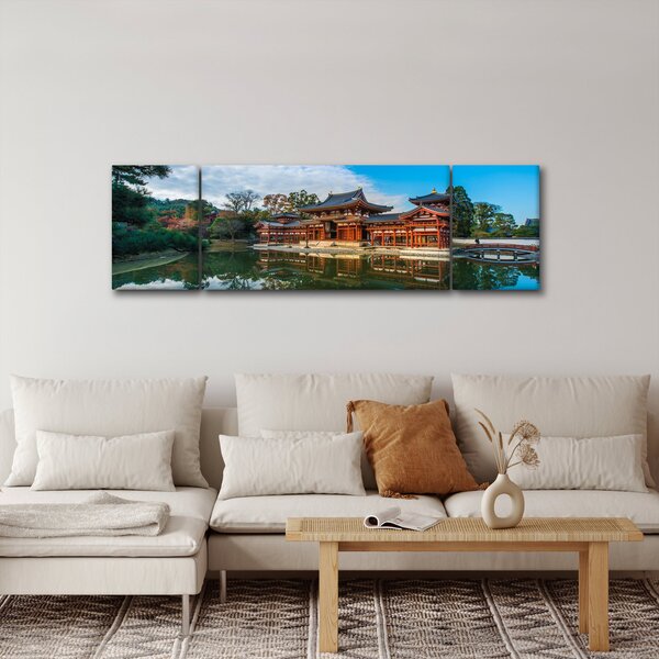 Obraz - Chrám Byodo-in, Japonsko (170x50 cm)