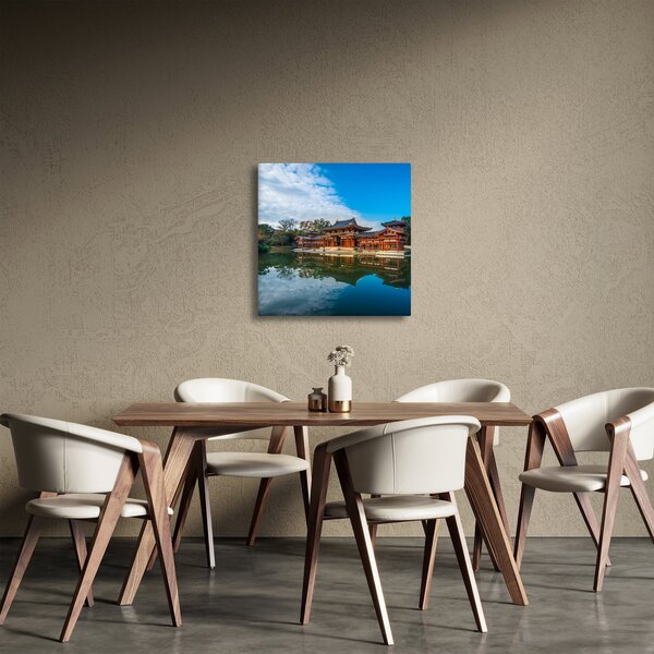 Obraz - Chrám Byodo-in, Japonsko (30x30 cm)