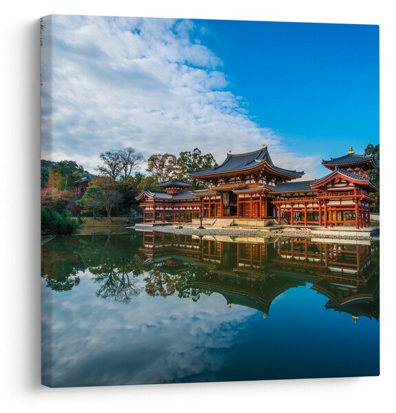 Obraz - Chrám Byodo-in, Japonsko (30x30 cm)