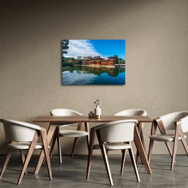 Obraz - Chrám Byodo-in, Japonsko (70x50 cm)