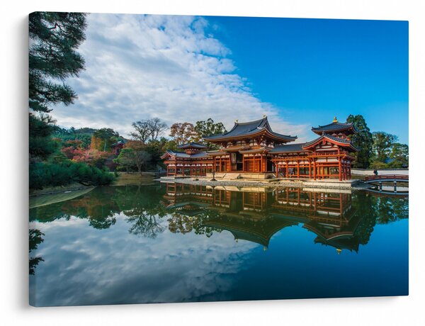 Obraz - Chrám Byodo-in, Japonsko (70x50 cm)