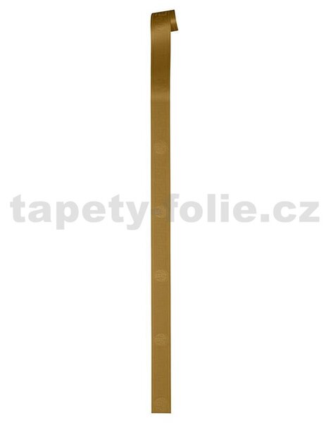 Vliesové bordury na zeď Versace III 93526-2, rozměr 5 m x 5 cm, hlava medúzy s řeckým klíčem zlatá, A.S. Création
