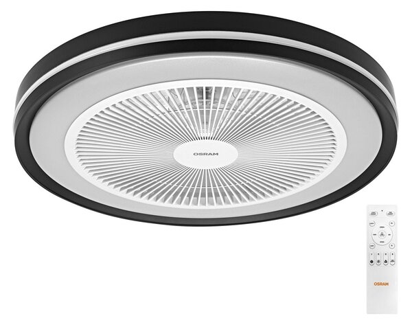 Stropní ventilátor Murlan 490 mm 43 W, laditelná bílá RGB