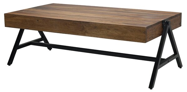 KONFERENČNÍ STOLEK, hnědá, dřevo, 120/60/40 cm MID.YOU - Konferenční stolky, Online Only