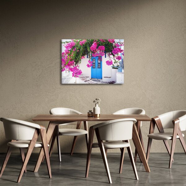 Obraz - Tradiční řecký dům (70x50 cm)