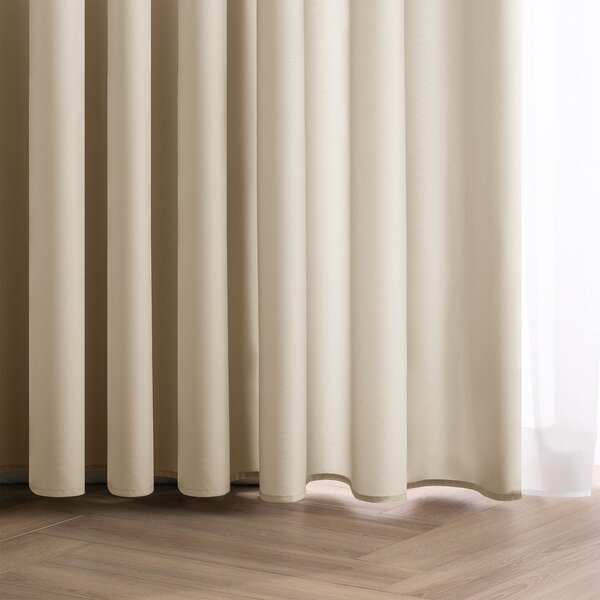 Krémový dimout závěs 140x250 cm Carli Tie – Restilo