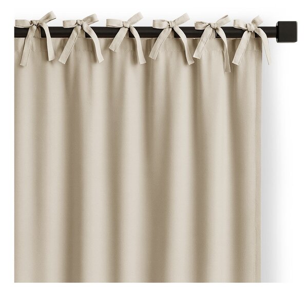 Krémový dimout závěs 140x250 cm Carli Tie – Restilo