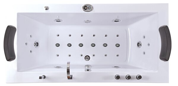 BPS-koupelny Hydromasážní vana HYD-RA640 180x90 bez ohřevu vody